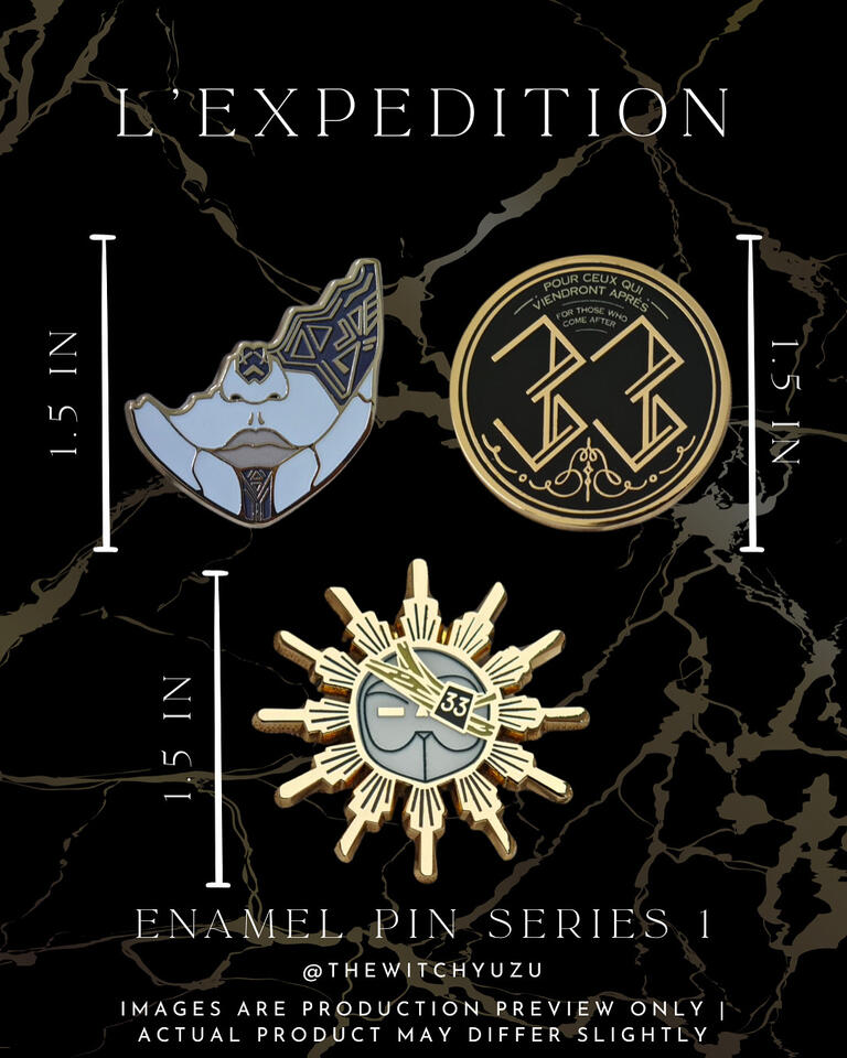 Expedition Enamel pins