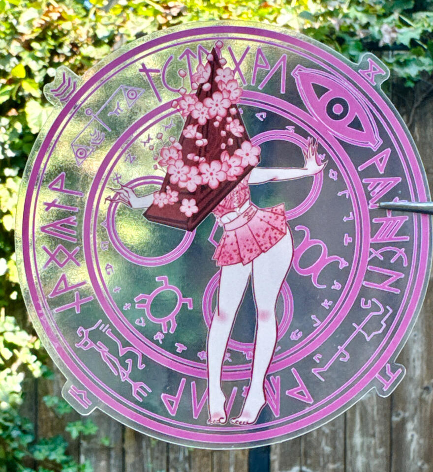 Pyramid Cutie Sticker