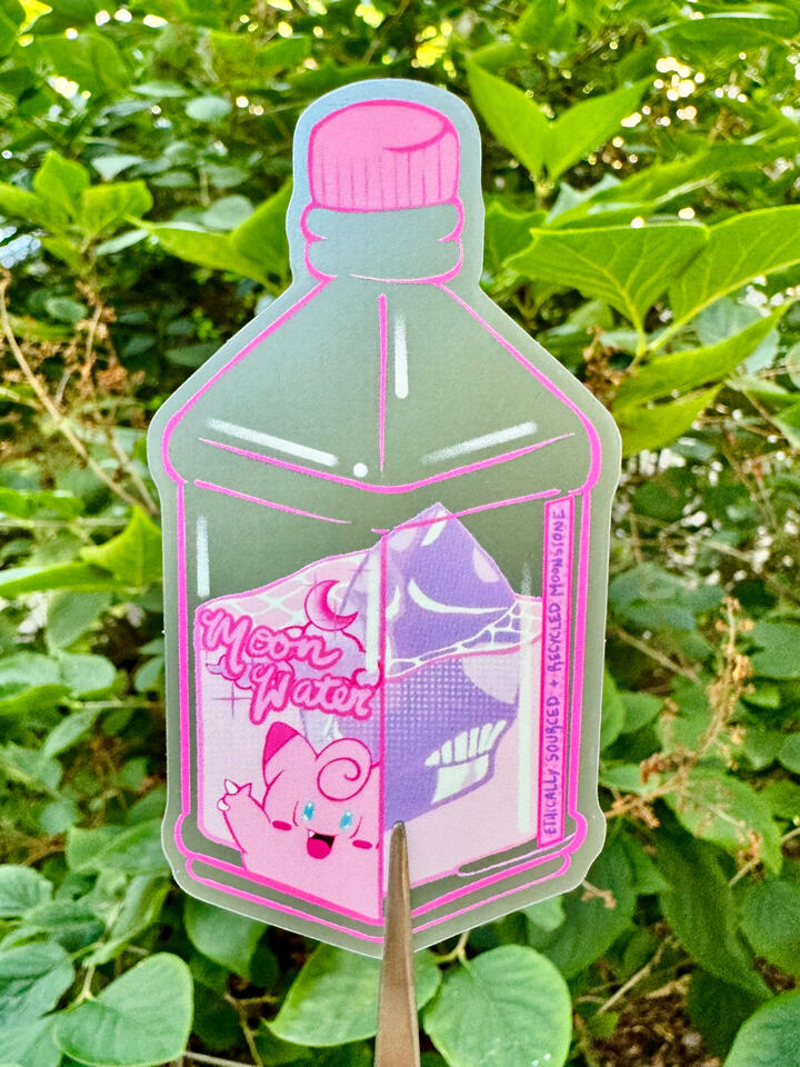 Moon Water || Small Sticker