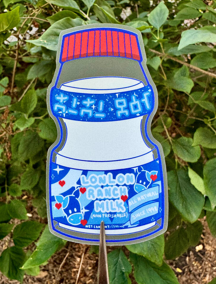 Lon Lon Milk Sticker